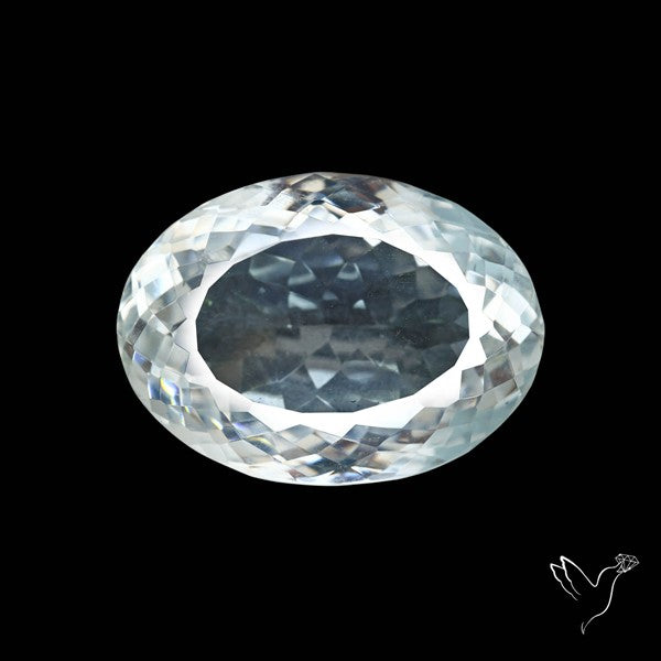 Himalayan Clear Crystal Quartz Faceted Fine Gemstone