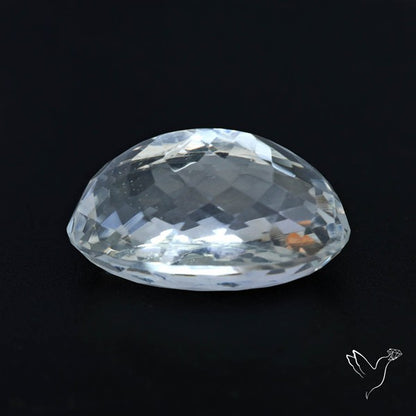 Himalayan Clear Crystal Quartz Faceted Fine Gemstone