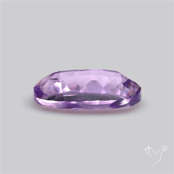 Millenium Cut Faceted Amethyst Concave Cut