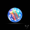 Faceted Aurora Opal and Quartz Triplet