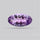 Millenium Cut Faceted Amethyst Concave Cut