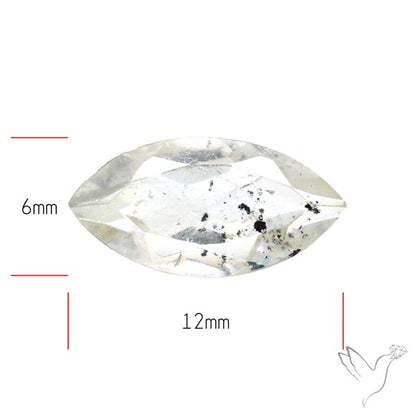 Faceted Herkimer Diamond