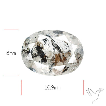 Faceted Herkimer Diamond