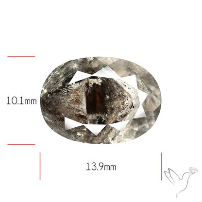 Faceted Herkimer Diamond
