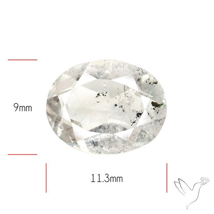Faceted Herkimer Diamond