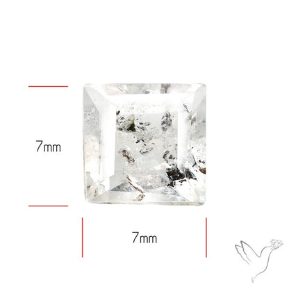 Faceted Herkimer Diamond