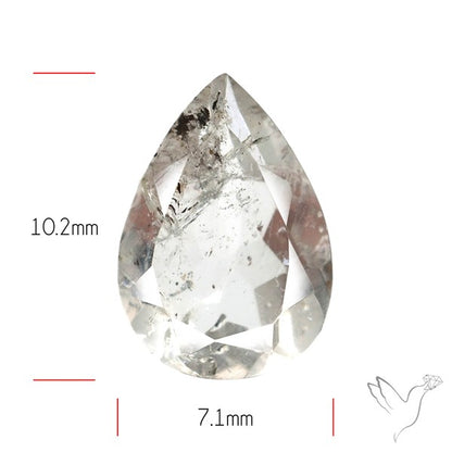 Faceted Herkimer Diamond