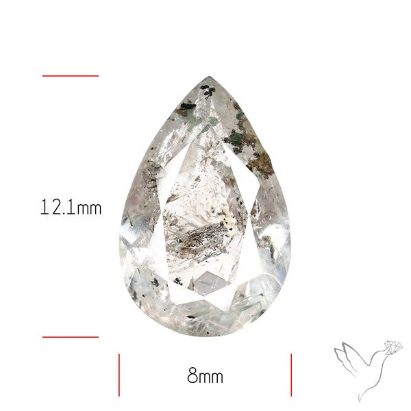 Faceted Herkimer Diamond