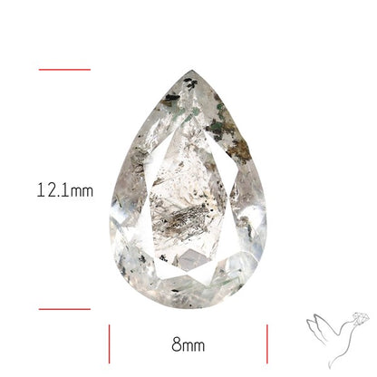 Faceted Herkimer Diamond