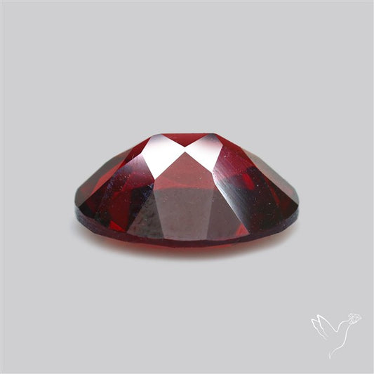 Red Almandine (Pyrope) Garnet Faceted Mozambique Garnet