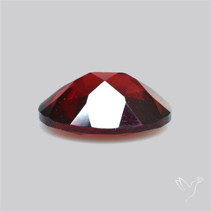 Red Almandine (Pyrope) Garnet Faceted Mozambique Garnet