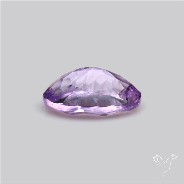 Millenium Cut Faceted Amethyst Concave Cut