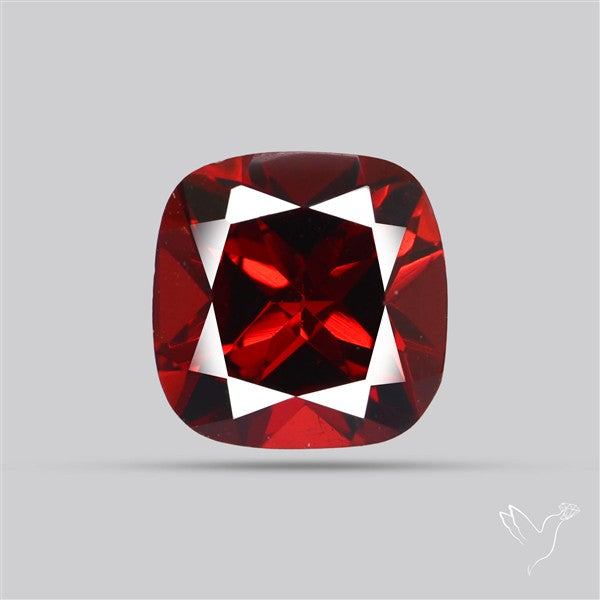 Red Almandine (Pyrope) Garnet Faceted Mozambique Garnet