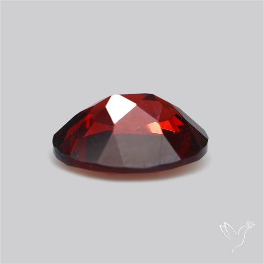 Red Almandine (Pyrope) Garnet Faceted Mozambique Garnet