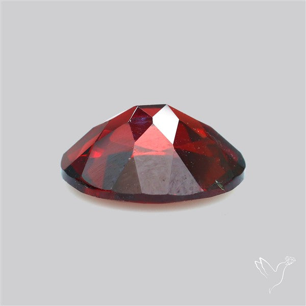 Red Almandine (Pyrope) Garnet Faceted Mozambique Garnet