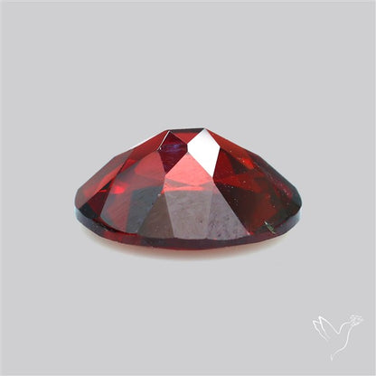 Red Almandine (Pyrope) Garnet Faceted Mozambique Garnet