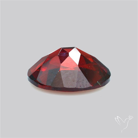 Red Almandine (Pyrope) Garnet Faceted Mozambique Garnet
