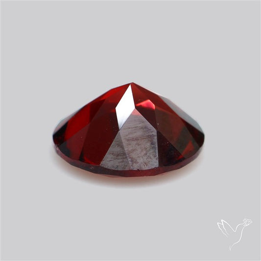 Red Almandine (Pyrope) Garnet Faceted Mozambique Garnet
