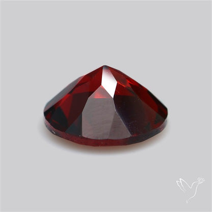 Red Almandine (Pyrope) Garnet Faceted Mozambique Garnet