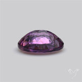 Millenium Cut Faceted Amethyst Concave Cut