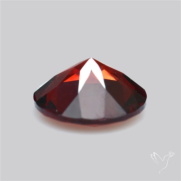 Red Almandine (Pyrope) Garnet Faceted Mozambique Garnet