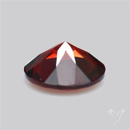 Red Almandine (Pyrope) Garnet Faceted Mozambique Garnet