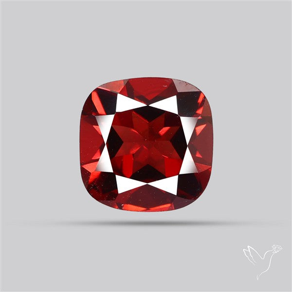 Red Almandine (Pyrope) Garnet Faceted Mozambique Garnet