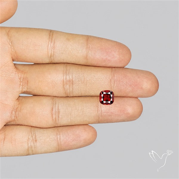 Red Almandine (Pyrope) Garnet Faceted Mozambique Garnet
