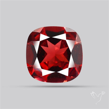 Red Almandine (Pyrope) Garnet Faceted Mozambique Garnet