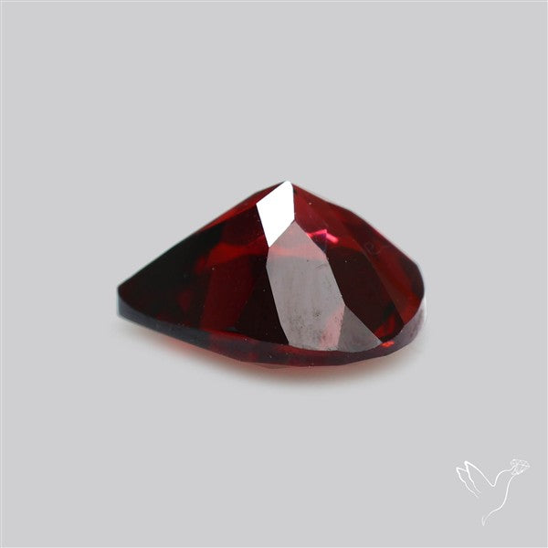 Red Almandine (Pyrope) Garnet Faceted Mozambique Garnet