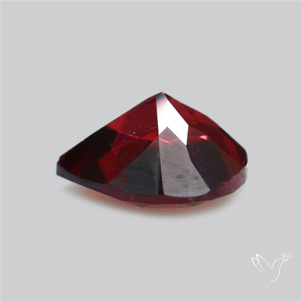 Red Almandine (Pyrope) Garnet Faceted Mozambique Garnet