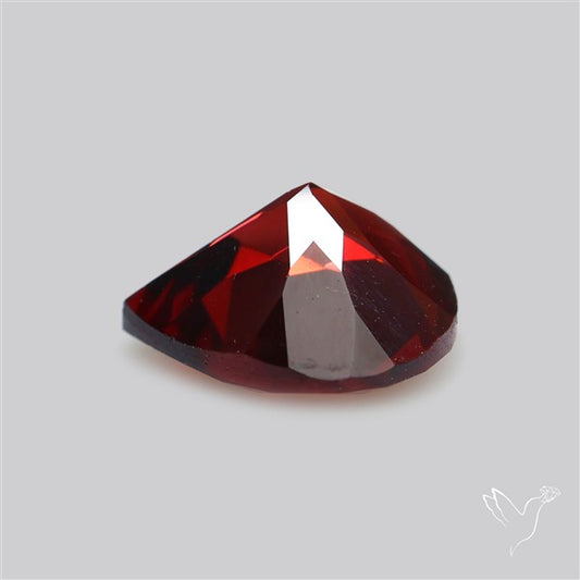 Red Almandine (Pyrope) Garnet Faceted Mozambique Garnet