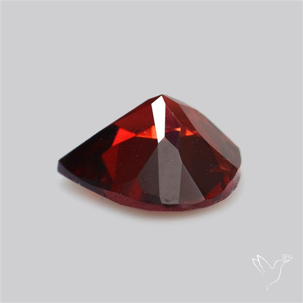 Red Almandine (Pyrope) Garnet Faceted Mozambique Garnet