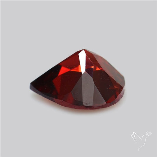Red Almandine (Pyrope) Garnet Faceted Mozambique Garnet