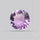 Millenium Cut Faceted Amethyst Concave Cut