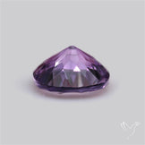 Millenium Cut Faceted Amethyst Concave Cut
