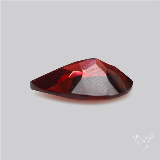 Red Almandine (Pyrope) Garnet Faceted Mozambique Garnet