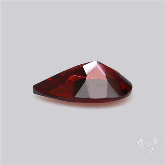 Red Almandine (Pyrope) Garnet Faceted Mozambique Garnet