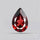 Red Almandine (Pyrope) Garnet Faceted Mozambique Garnet