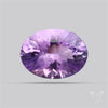 Millenium Cut Faceted Amethyst Concave Cut