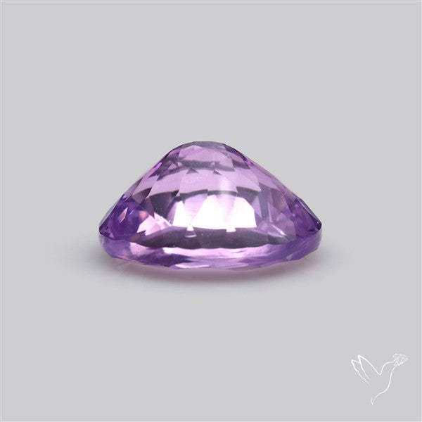 Millenium Cut Faceted Amethyst Concave Cut