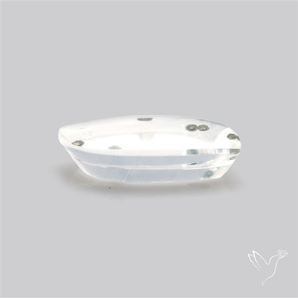 Rare Pyrite Included Quartz Cabochon