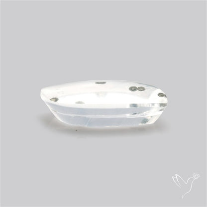 Rare Pyrite Included Quartz Cabochon