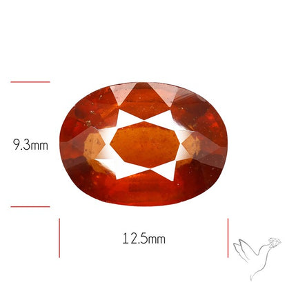 Ceylonese Hessonite Garnet High Grade Gem