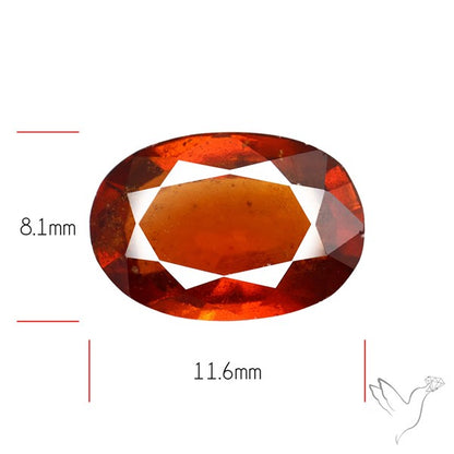 Ceylonese Hessonite Garnet High Grade Gem
