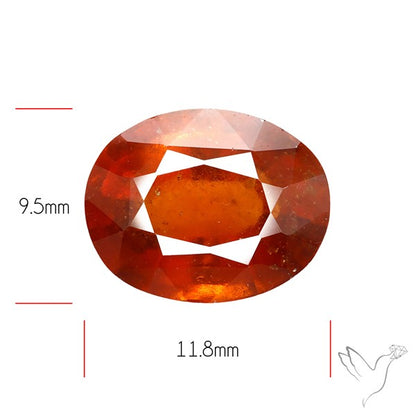 Ceylonese Hessonite Garnet High Grade Gem
