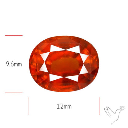 Ceylonese Hessonite Garnet High Grade Gem