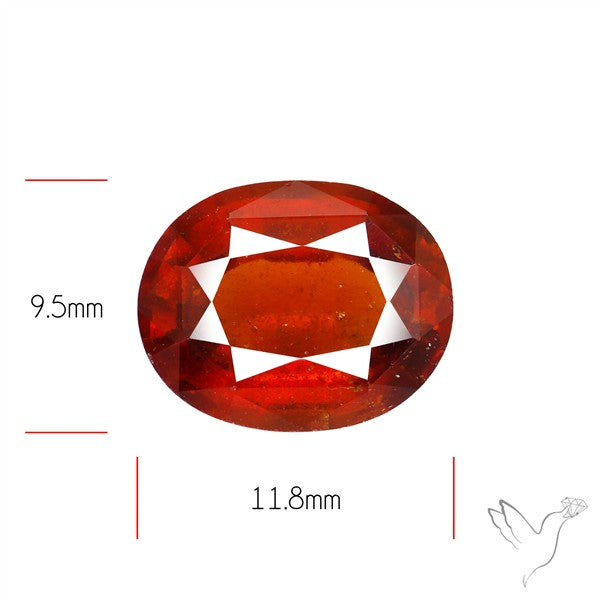 Ceylonese Hessonite Garnet High Grade Gem