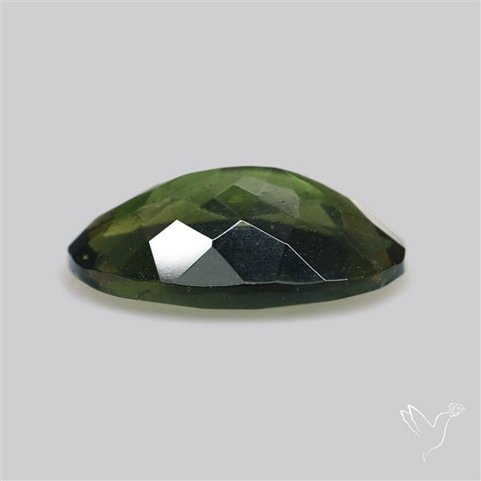 Czech Moldavite Rare Large Size Faceted