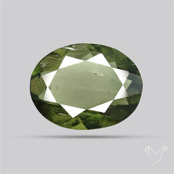 Czech Moldavite Rare Large Size Faceted